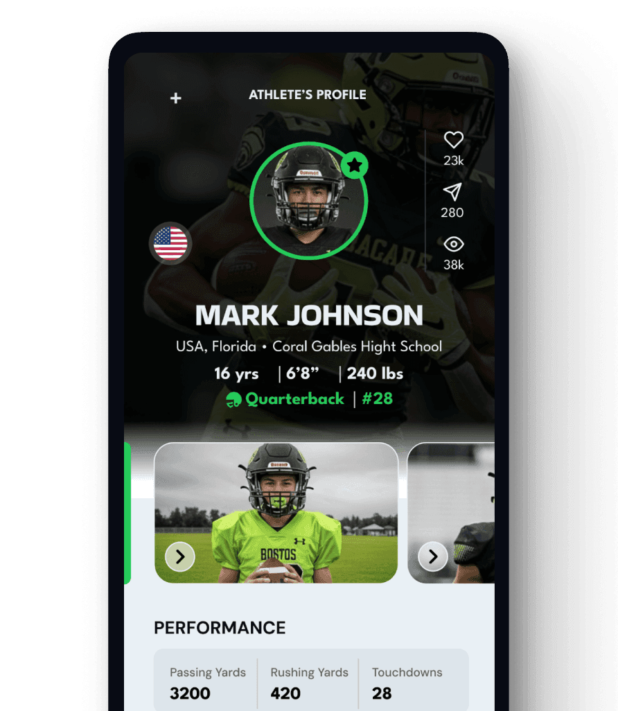 Athlete profile